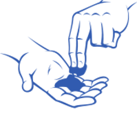 Quantità di gel in mano